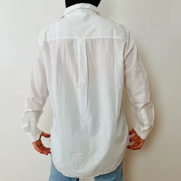 New Outerknown button down shirt oversized boho - Picture 8 of 13
